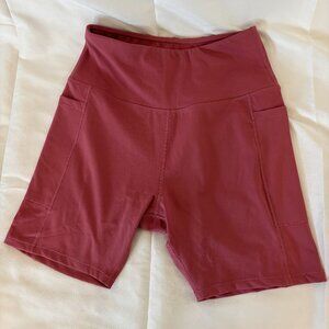 Women's Yoga shorts Pink (M)